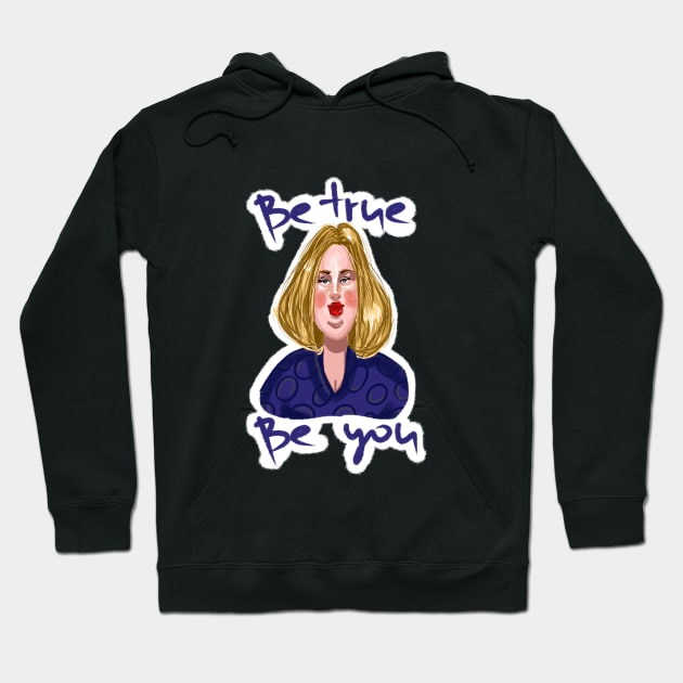 pretty fat woman Hoodie by barbasantara